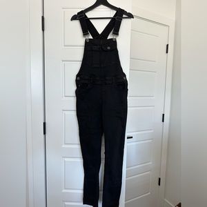 Ardene Black Denim Overalls